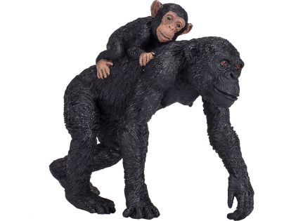 Mojo Šimpanz s mláďaťom