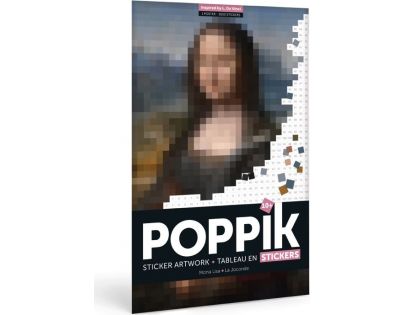 Poppik Samolepkový plagát Mona Lisa