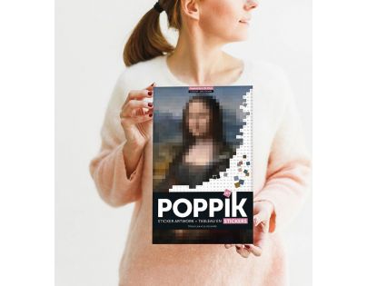 Poppik Samolepkový plagát Mona Lisa