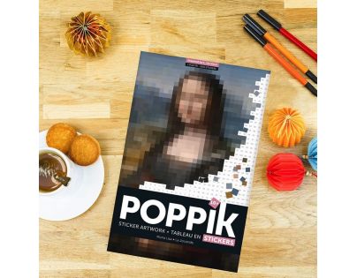 Poppik Samolepkový plagát Mona Lisa