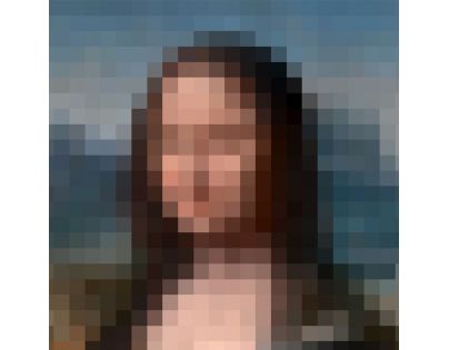 Poppik Samolepkový plagát Mona Lisa