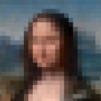Poppik Samolepkový plagát Mona Lisa 3