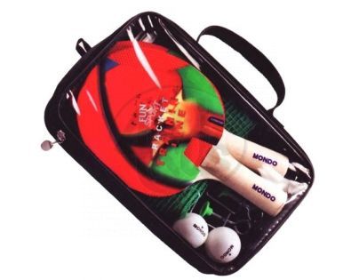 Stolní tenis - 2xpálka,2xmíček+síťka v tašce