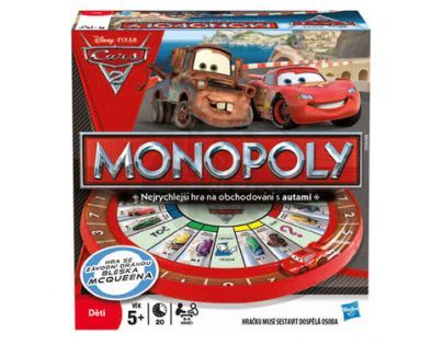 Hasbro 27810 - MONOPOLY Cars 2