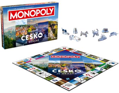 Monopoly Česko je krásne Spoločenská hra