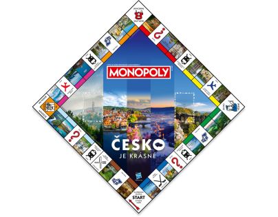 Monopoly Česko je krásne Spoločenská hra