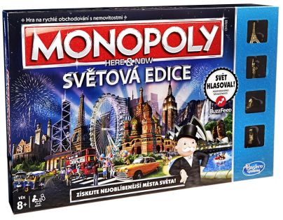 Monopoly Here & Now Světová edice 2015