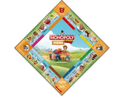 Monopoly Junior Farma Spoločenská hra