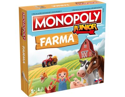 Monopoly Junior Farma Spoločenská hra