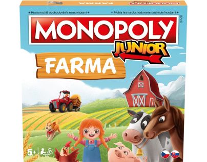 Monopoly Junior Farma Spoločenská hra