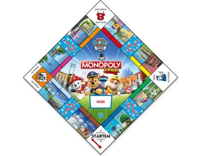 Rms Monopoly Junior Paw Patrol CZ verzia