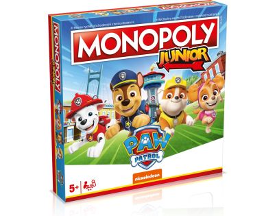 Monopoly Junior Tlapkova Patrola Spoločenská hra