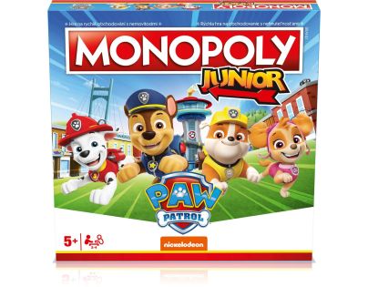 Monopoly Junior Tlapkova Patrola Spoločenská hra