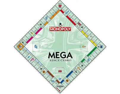 Monopoly Mega Edice Česko CZ Verzia