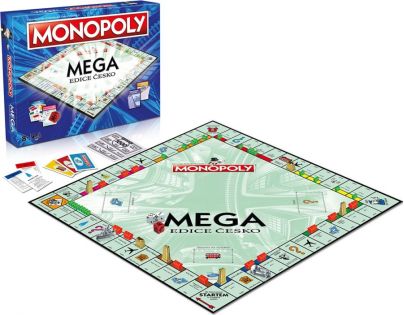 Monopoly Mega Edice Česko CZ Verzia