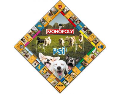 Monopoly Psy CZ verzia