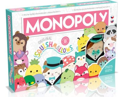 Monopoly Squishmallow CZ a SK verzia