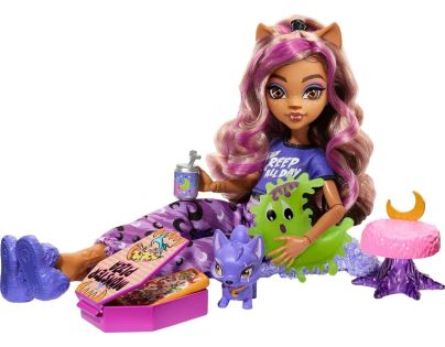 Monster High Creepover party bábika Clawdeen - Poškodený obal