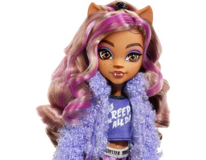 Monster High Creepover party bábika Clawdeen - Poškodený obal