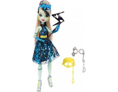 Monster High Monsterka s doplňky do fotokoutku - Frankie Stein DNX34