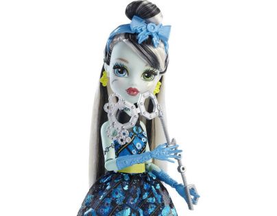 Monster High Monsterka s doplňky do fotokoutku - Frankie Stein DNX34