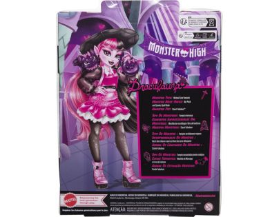 Monster High příšerka monsterka Draculaura - Poškodený obal