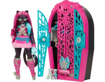 Monster High Skulltimate Secrets Hauntlywood Mysteries bábika - catty