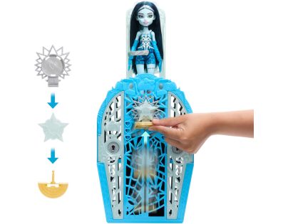 Monster High Skulltimate Secrets Hauntlywood Mysteries  bábika - frankie
