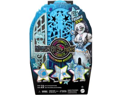 Monster High Skulltimate Secrets Hauntlywood Mysteries  bábika - frankie