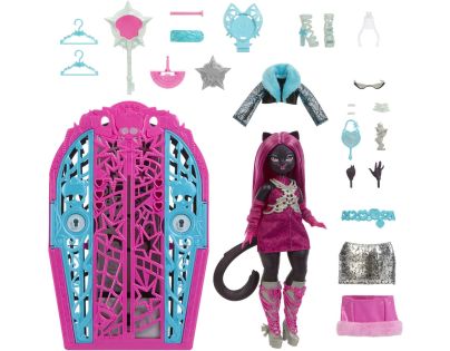 Monster High skulltimate secrets hauntlywood mysteries panenka Catty Noir