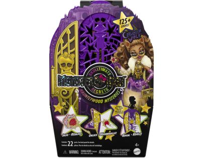 Monster High skulltimate secrets hauntlywood mysteries panenka Clawdeen Wolf