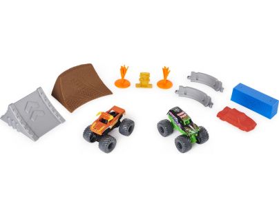 Monster Jam 2 autíčka s doplnkami