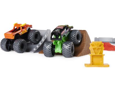 Monster Jam 2 autíčka s doplnkami
