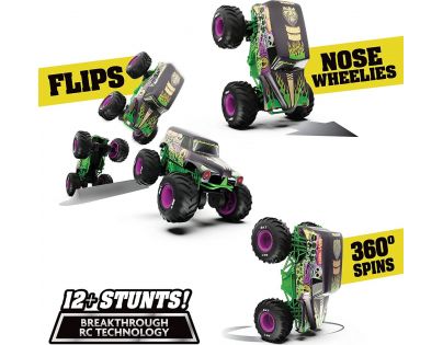 Monster Jam RC Akrobatický Grave Digger