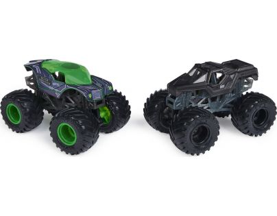 Monster Jam Sběratelská auta dvojbalení 1:64 Alive Invation a Soldier Fortune