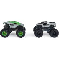 Monster Jam Sběratelská auta dvojbalení 1:64 Alive Invation a Soldier Fortune 3