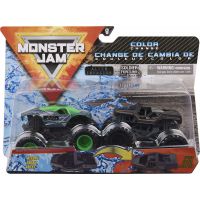 Monster Jam Sběratelská auta dvojbalení 1:64 Alive Invation a Soldier Fortune 4