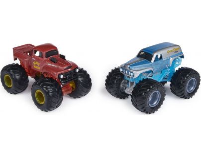 Monster Jam Sběratelská auta dvojbalení 1:64 Grave Digger a Grave Digger