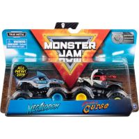 Monster Jam Zberateľská auta dvojbalenie 1:64 Megalodon a Pirates Curse 4