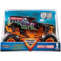 Monster Jam Sběratelská Die-Cast auta 1 : 24 Grave Digger oranžová konstrukce 3