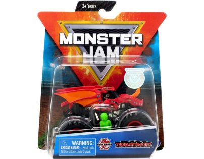 Monster Jam Zberateľská Die-Cast autá 1:64 Bakugan Dragonoid