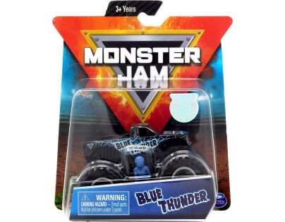 Monster Jam Zberateľská Die-Cast autá 1:64 Blue Thunder