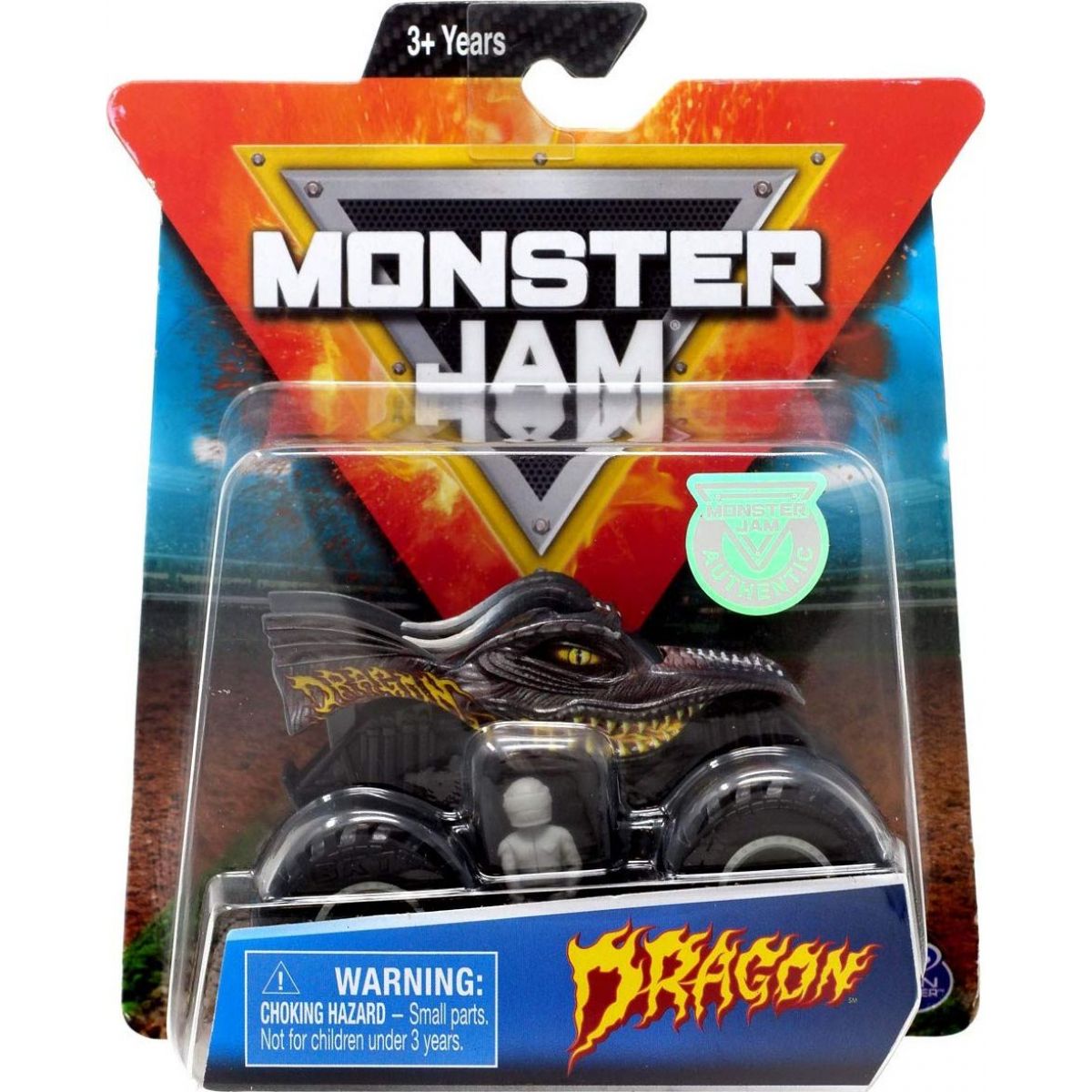 Monster Jam Zberateľská Die-Cast autá 1:64 Dragon