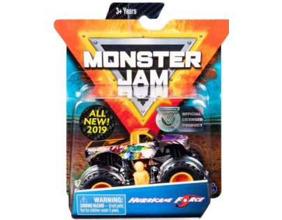 Monster Jam Zberateľská Die-Cast autá 1:64 Hurricane Force