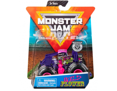 Monster Jam Zberateľská Die-Cast autá 1:64 Wild Flower