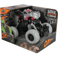 Monster pull back auto 1 : 43 sivý 5