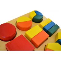 Montessori Geometrická tácka 2