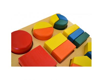 Montessori Geometrická tácka