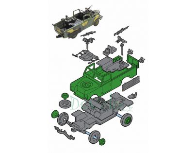 Monti System 29 Land Rover Commando 1:35