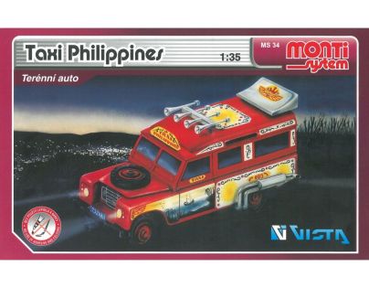 Stavebnica Monti 34 Taxi Filipini 1:35
